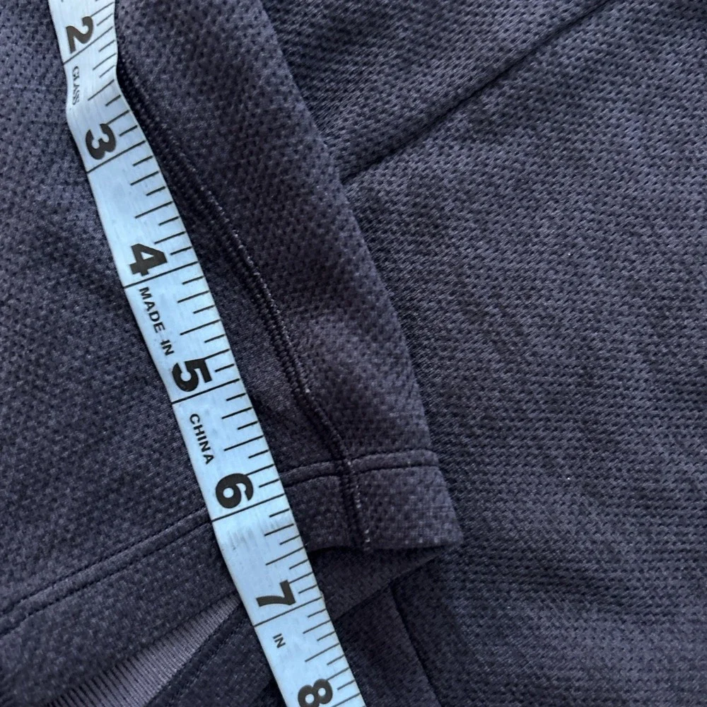 Lululemon T.H.E. Short Mens L Blue Lined Cadet‎ Blue Active Gym Training